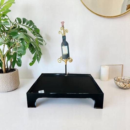 Champagne Bottle Finial
