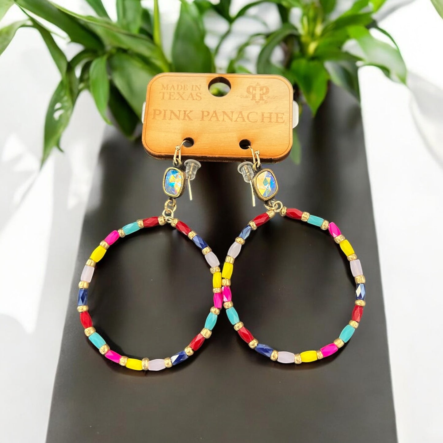 Multi-color earrings