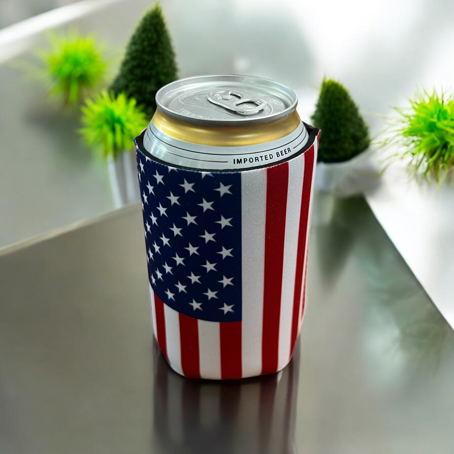 American Flag Koozie