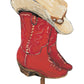 Round Top Cowboy Boot Finial
