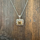 Vintage Sterling Silver Pendants with Stones