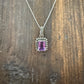 Vintage Sterling Silver Pendants with Stones