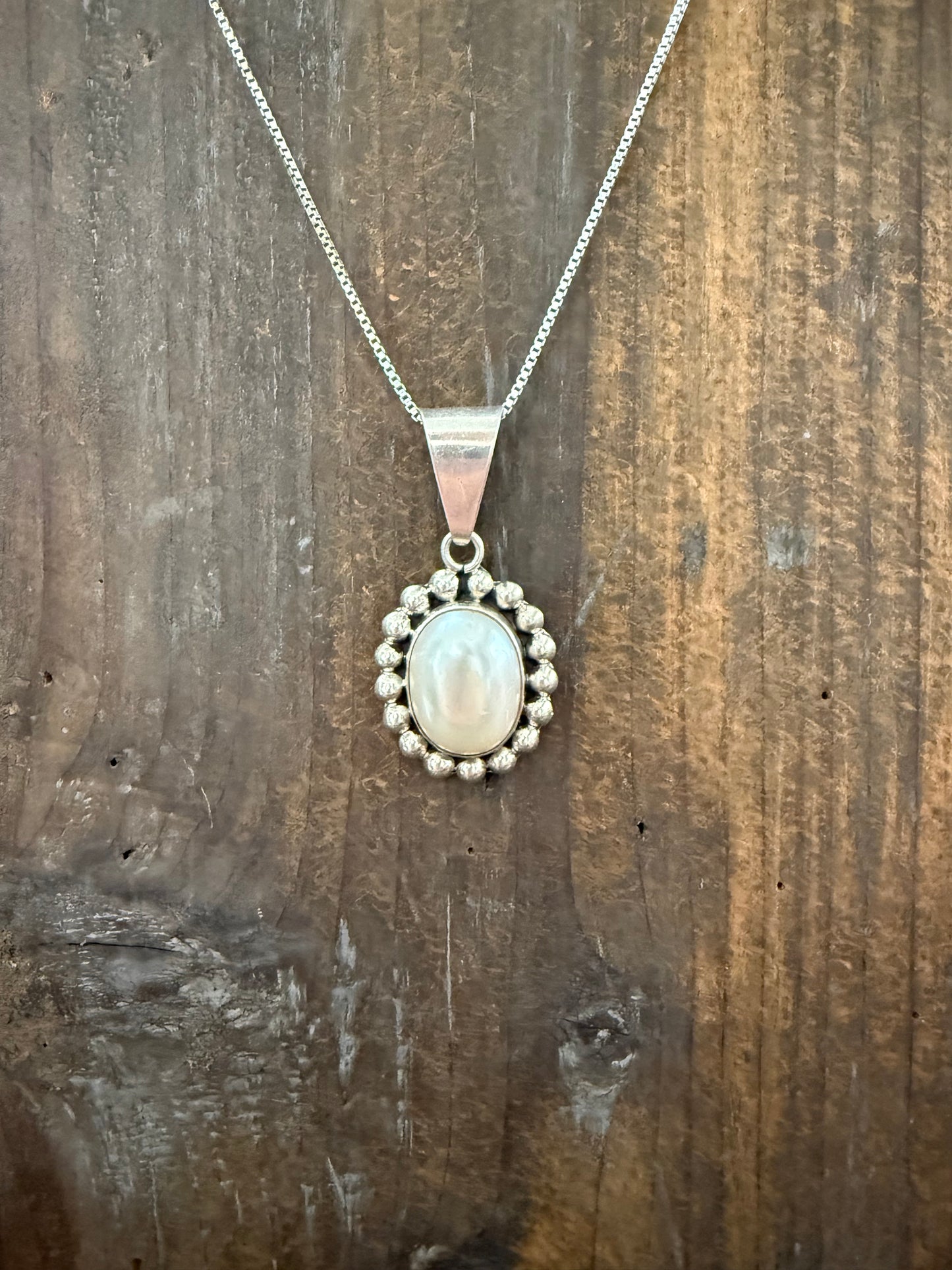 Vintage Sterling Silver Pendants with Stones