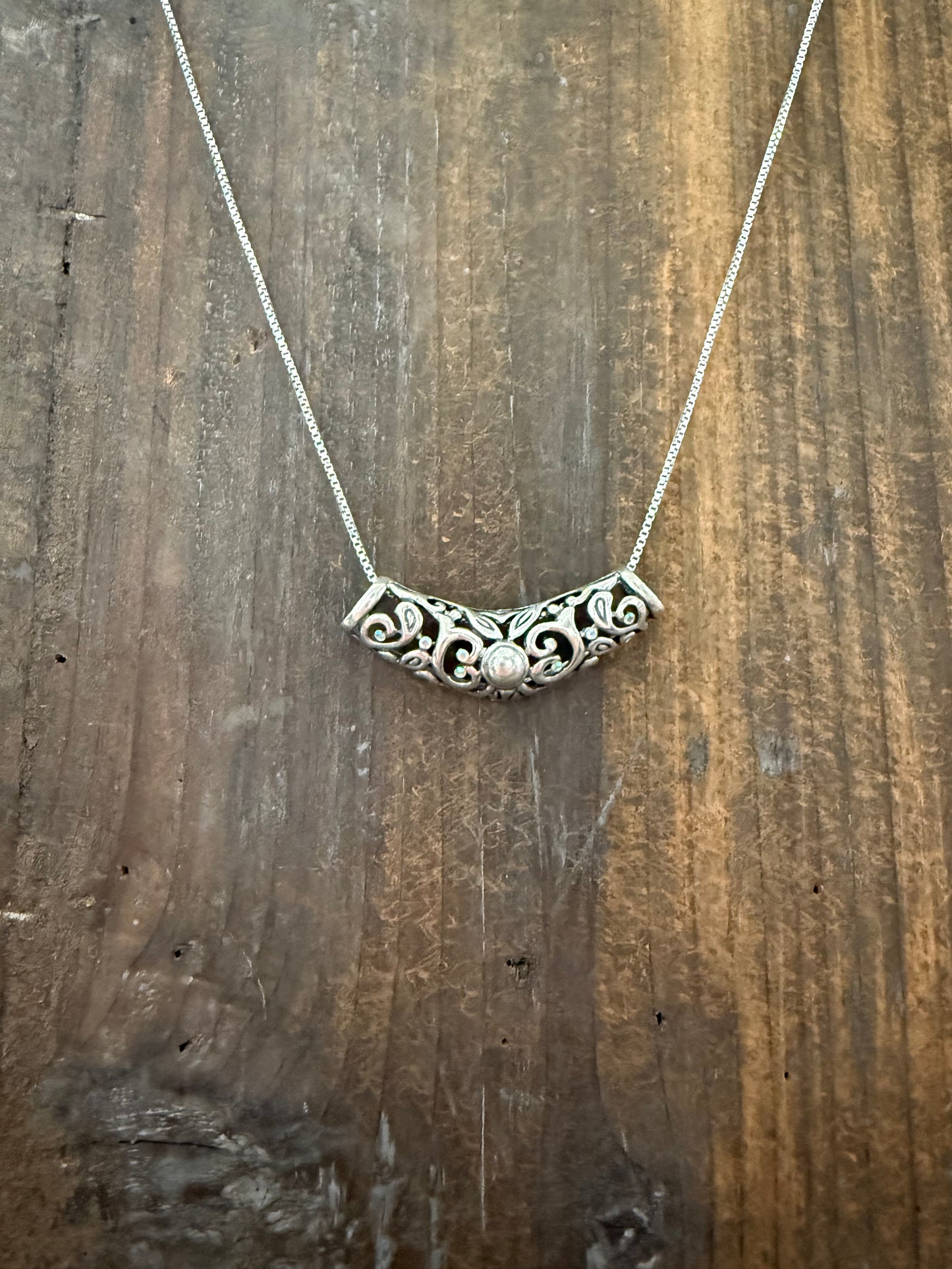 Vintage Sterling Silver Pendants with Stones