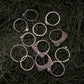 Vintage Sterling Silver Stackable Rings
