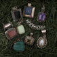 Vintage Sterling Silver Pendants with Stones
