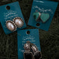 Vintage Sterling Silver Clip-On Earrings