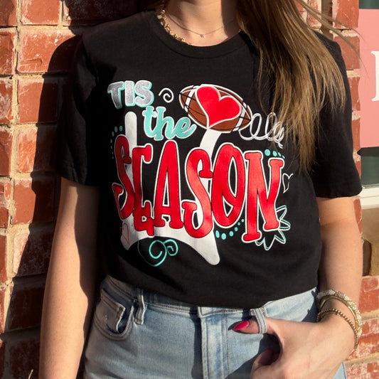 “Tis the Season” Football T-Shirt