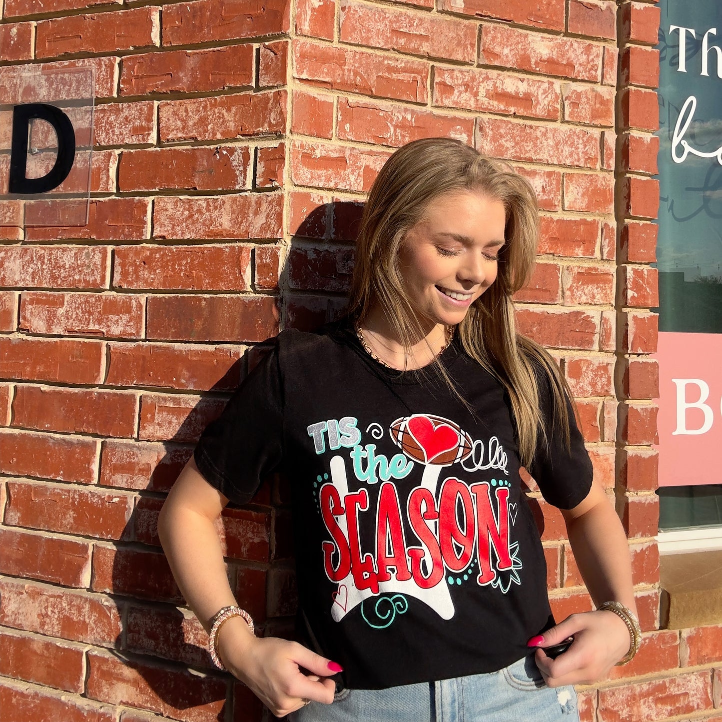 “Tis the Season” Football T-Shirt