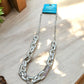 Chunky Rhinestone Chain Necklace