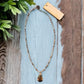 Brown Crystal Mix Choker