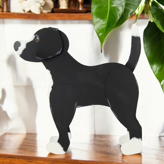 Round Top Black Dog