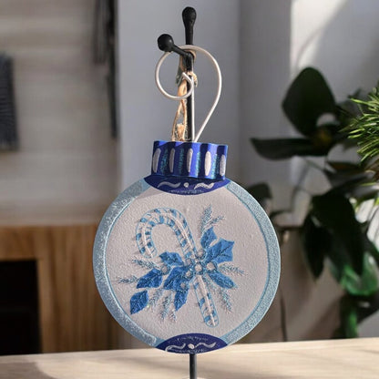 Snowflake Glitter Ornament