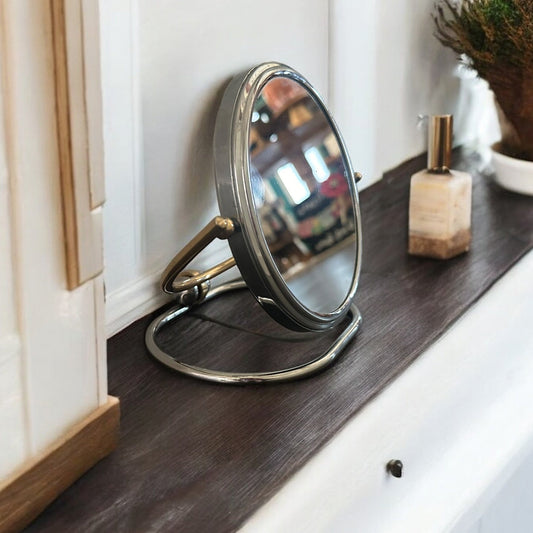 Foldable Round Mirror