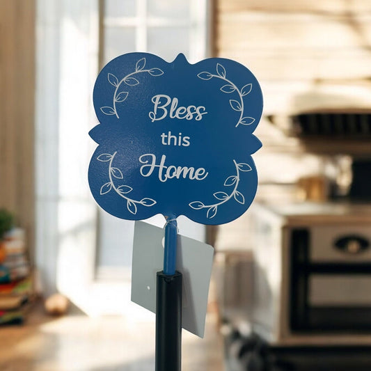 “Bless this Home” Finial
