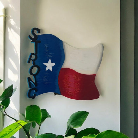 “Texas Strong” Garden Decor