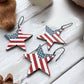 American Flag Star Ornament
