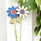 Red, White, & Blue Flowers Stake