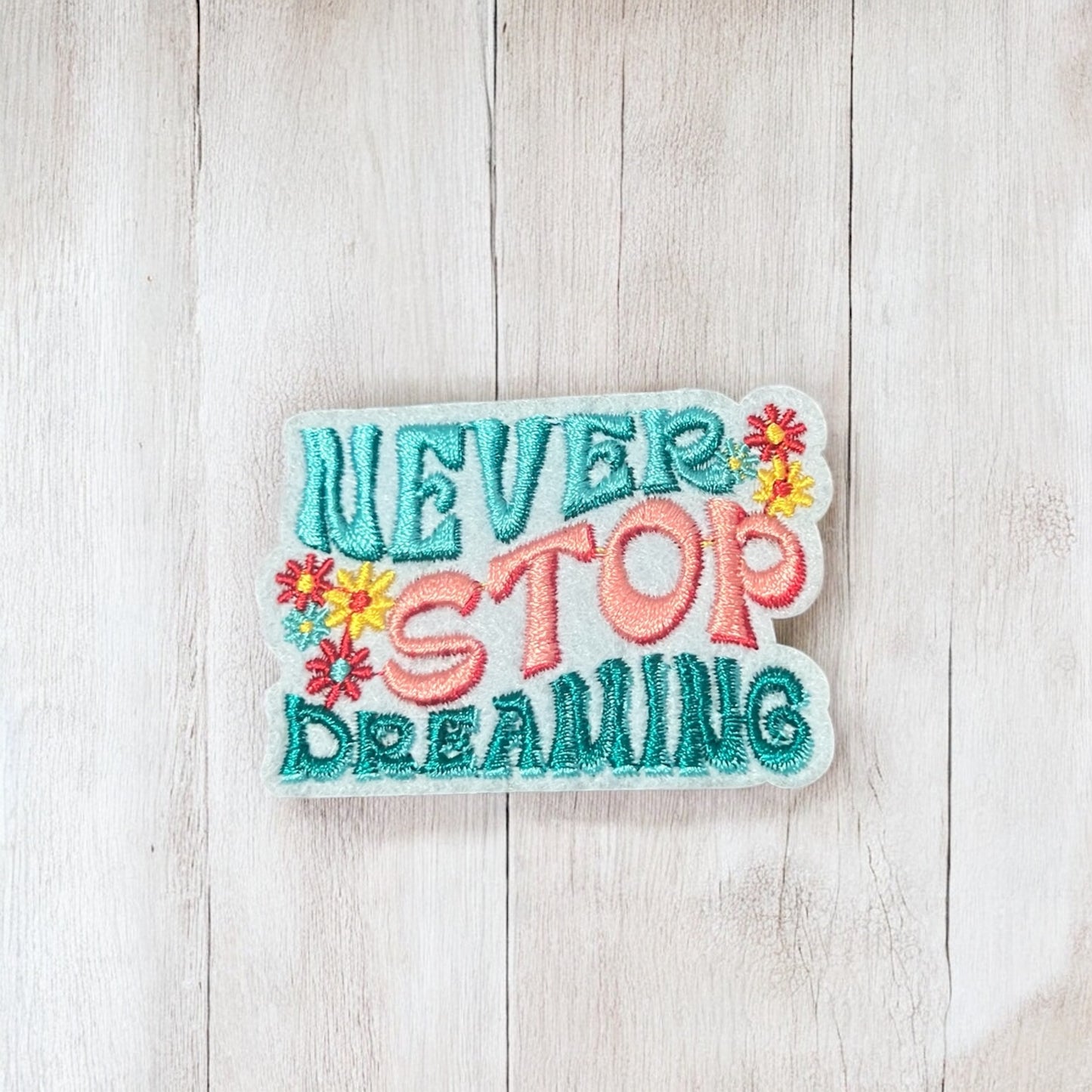 Medium Embroidered Iron On Patches