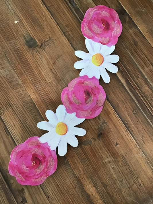 Round Top Flower Garland